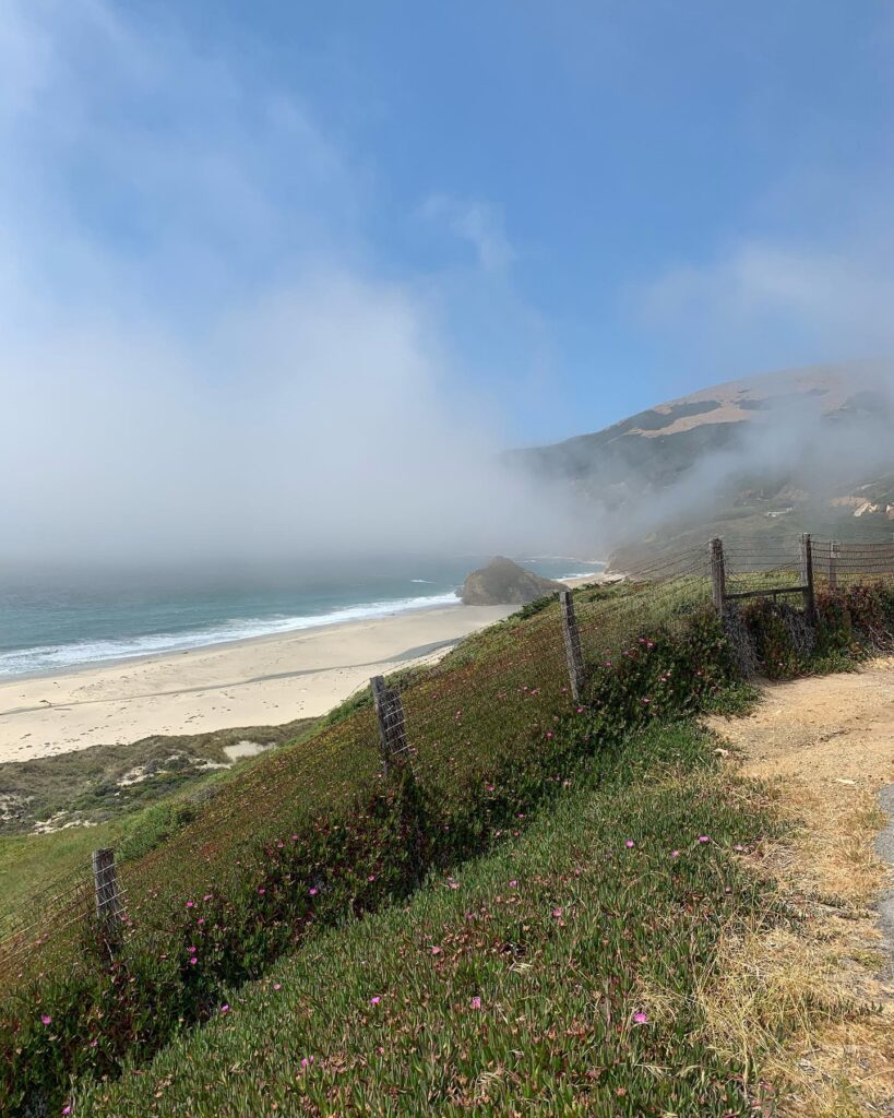 Driving the Highway 1 through Big Sur