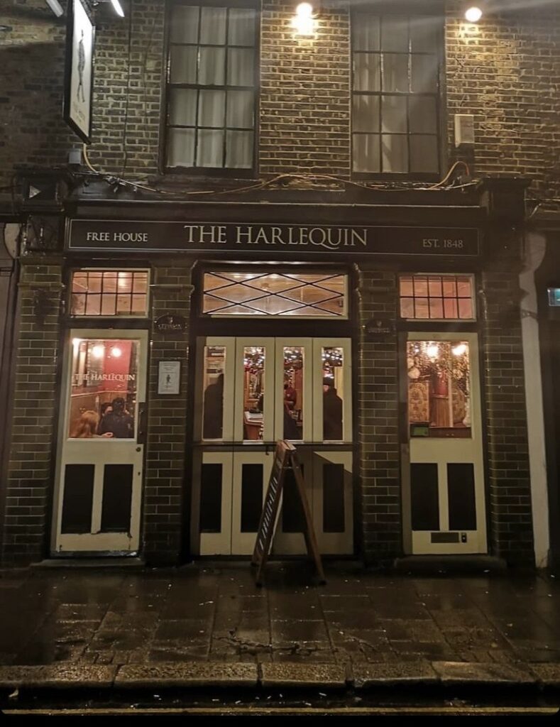 The Harlequin in Clerkenwell, North London