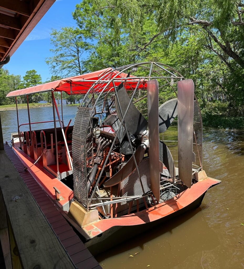 Lafayette swamp boat