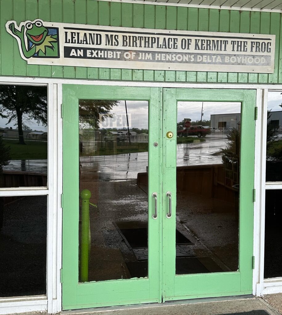 Leland birthplace of Kermit the frog